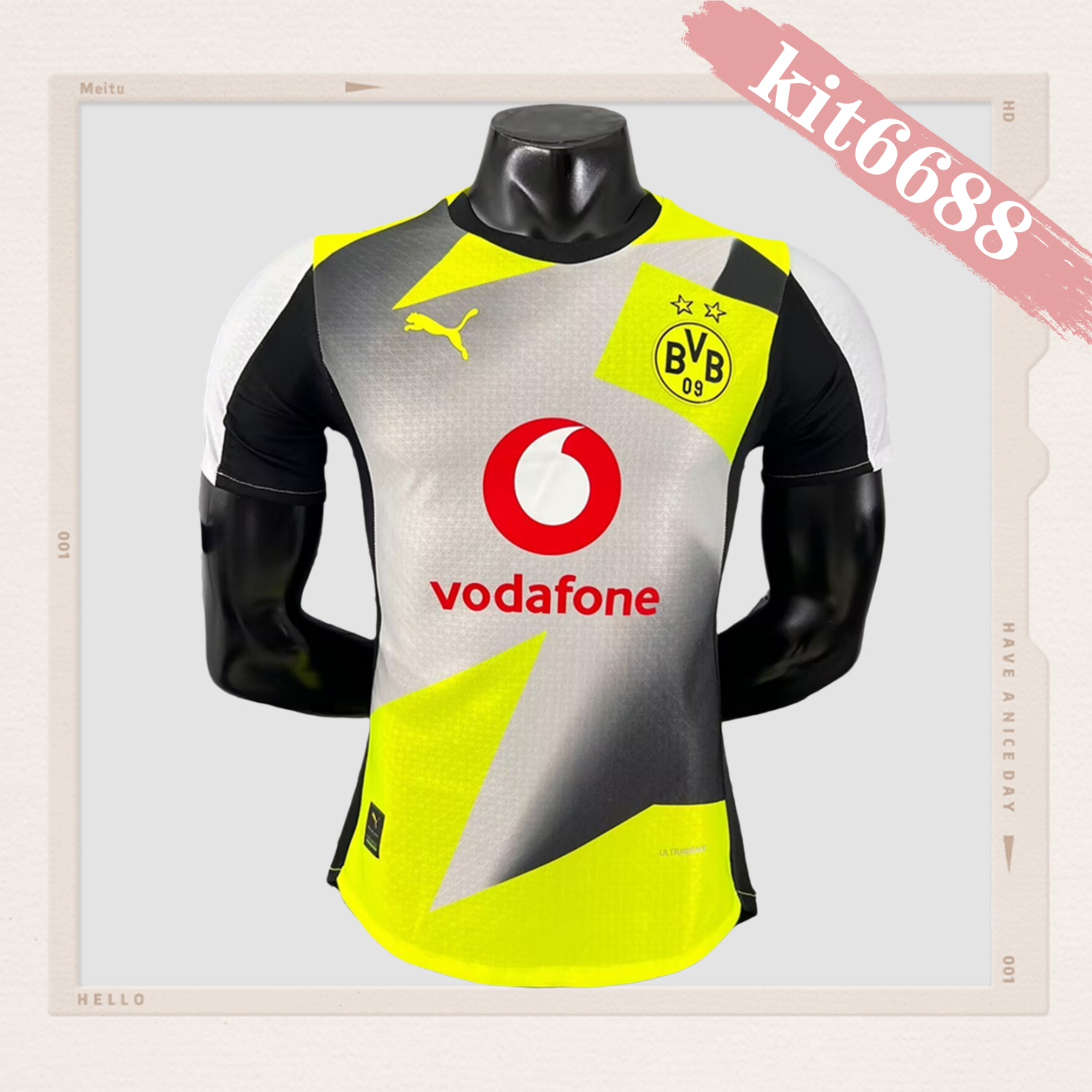 2025/2026 Dortmund Away Football Shirt (Player Edition)