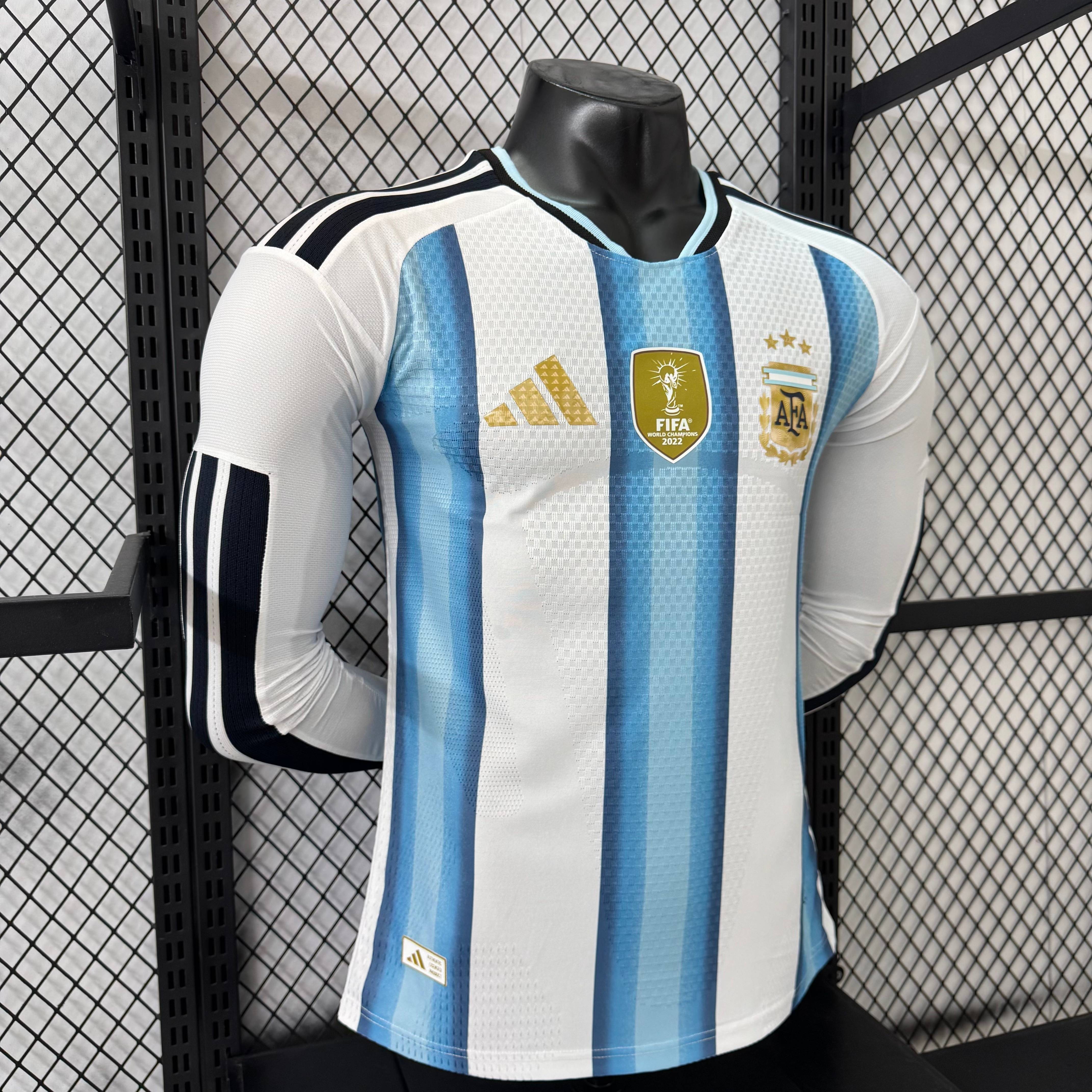 2026 Argentina Home Long sleeves Football Shirt (Player Edition)