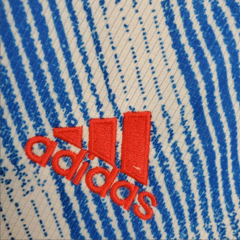 21/22 Manchester United Away retro football jersey