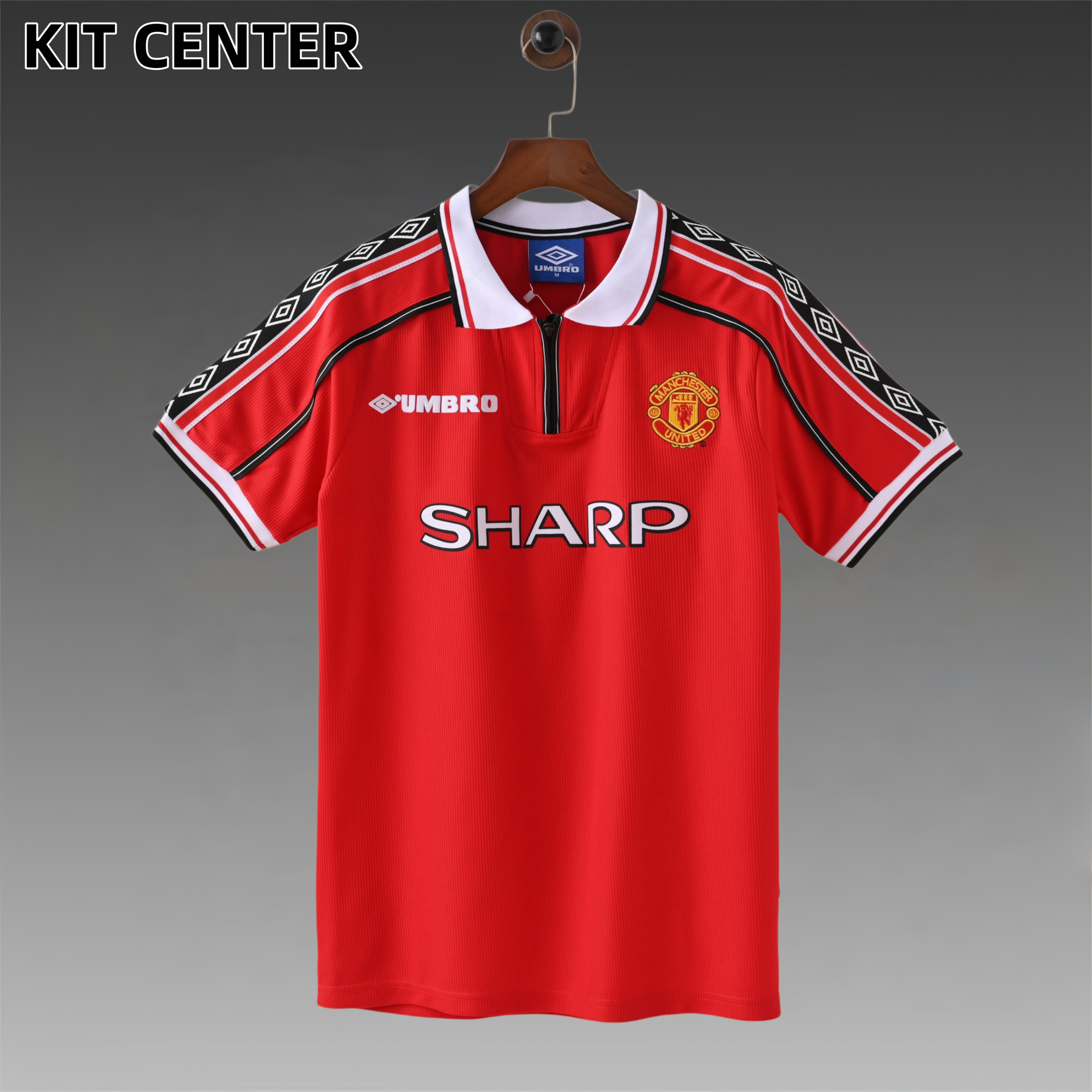 98/99Manchester United home  retro football shirt