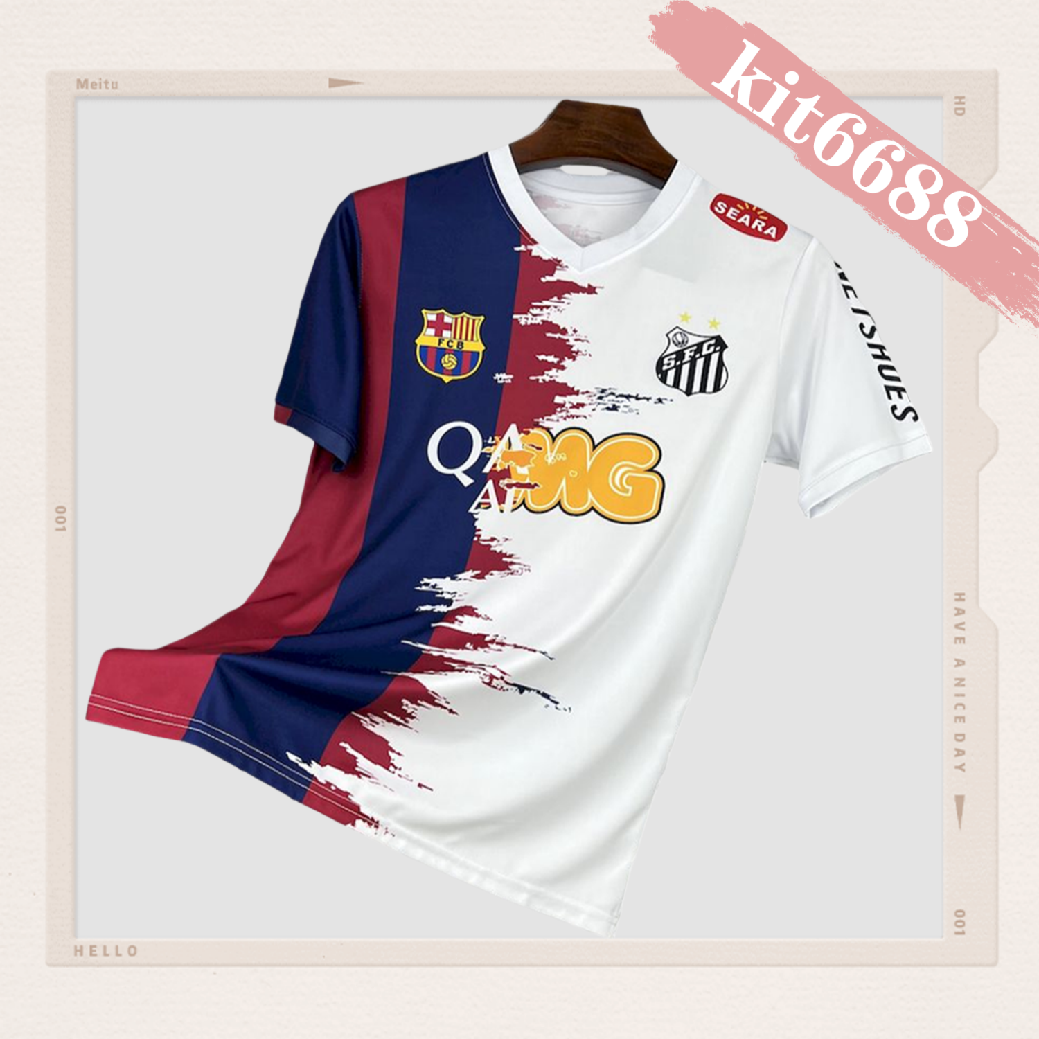 2025/2026 Barcelona Neymar Commemorative Football Jersey (Fan Edition)