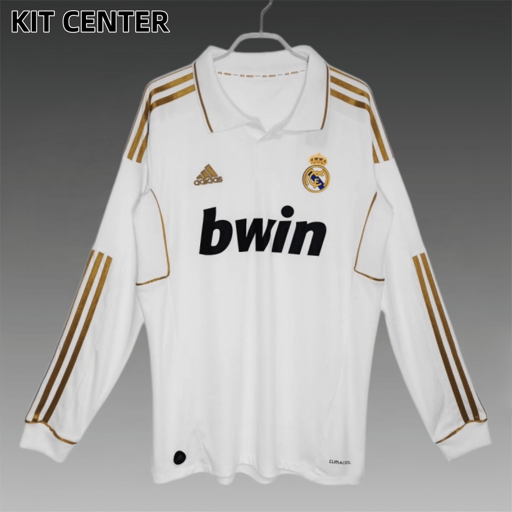 2011/2012 Real Madrid home Long Sleeve Retro Football Shirt