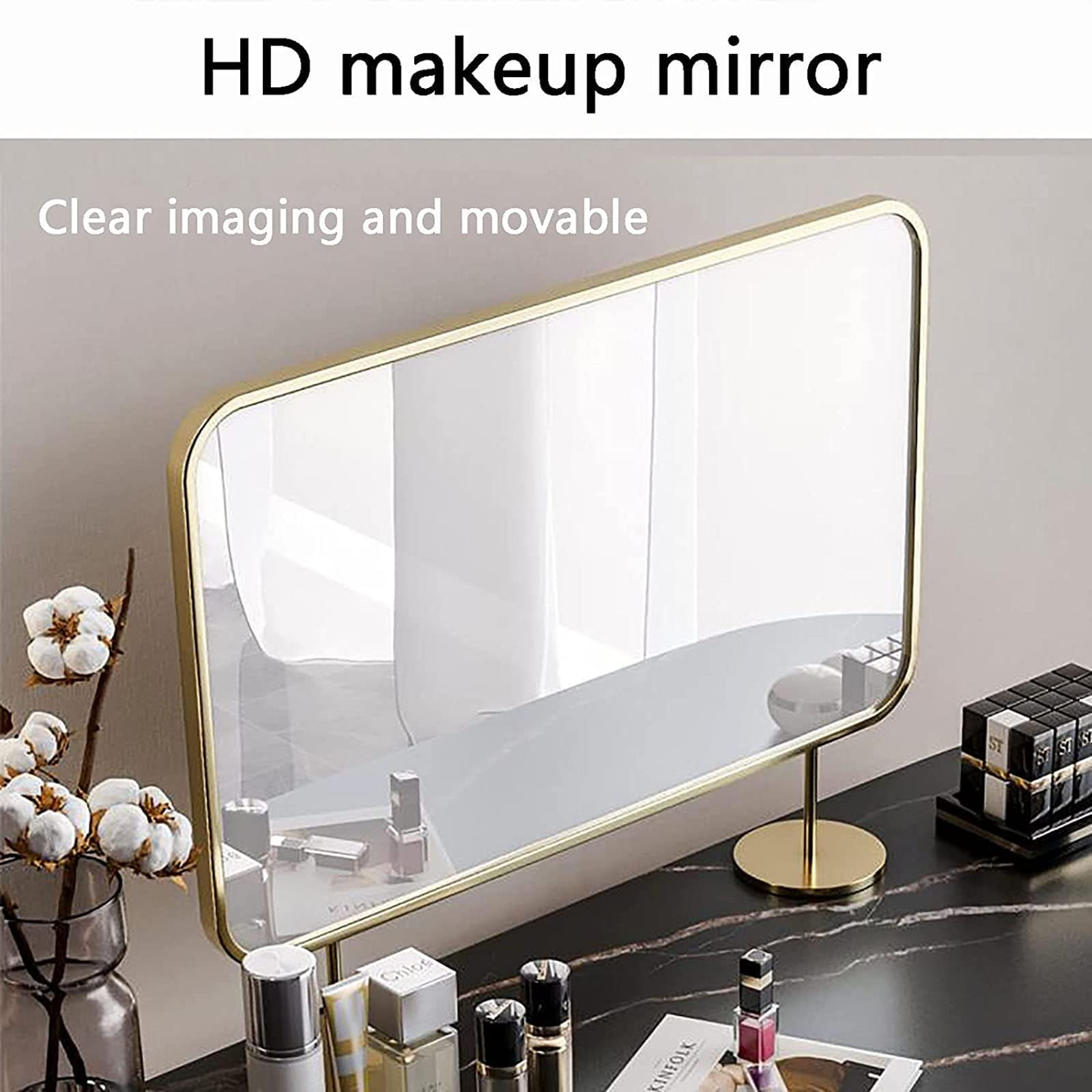 Light Luxury Dressing Table, Modern Italian Minimalist Bedroom Makeup Desk, Net Red ins Makeup Table
