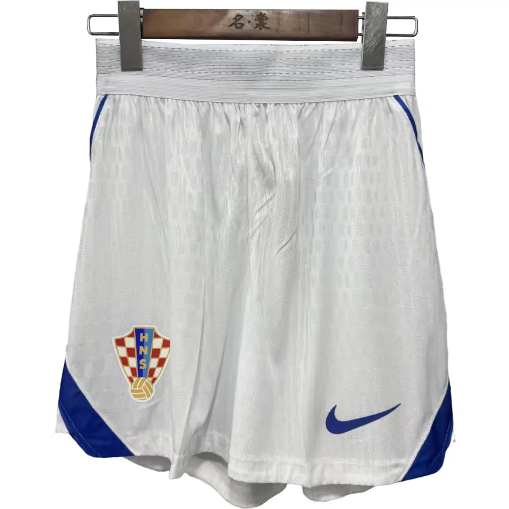 2026-27 Croatia Home Shorts - Player Edition