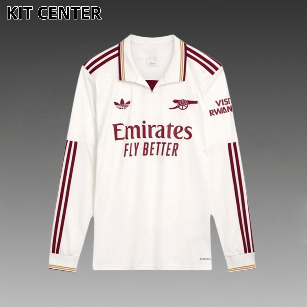 2025/2026 Arsenal Second Away Long Sleeve Football Jersey (Fans)