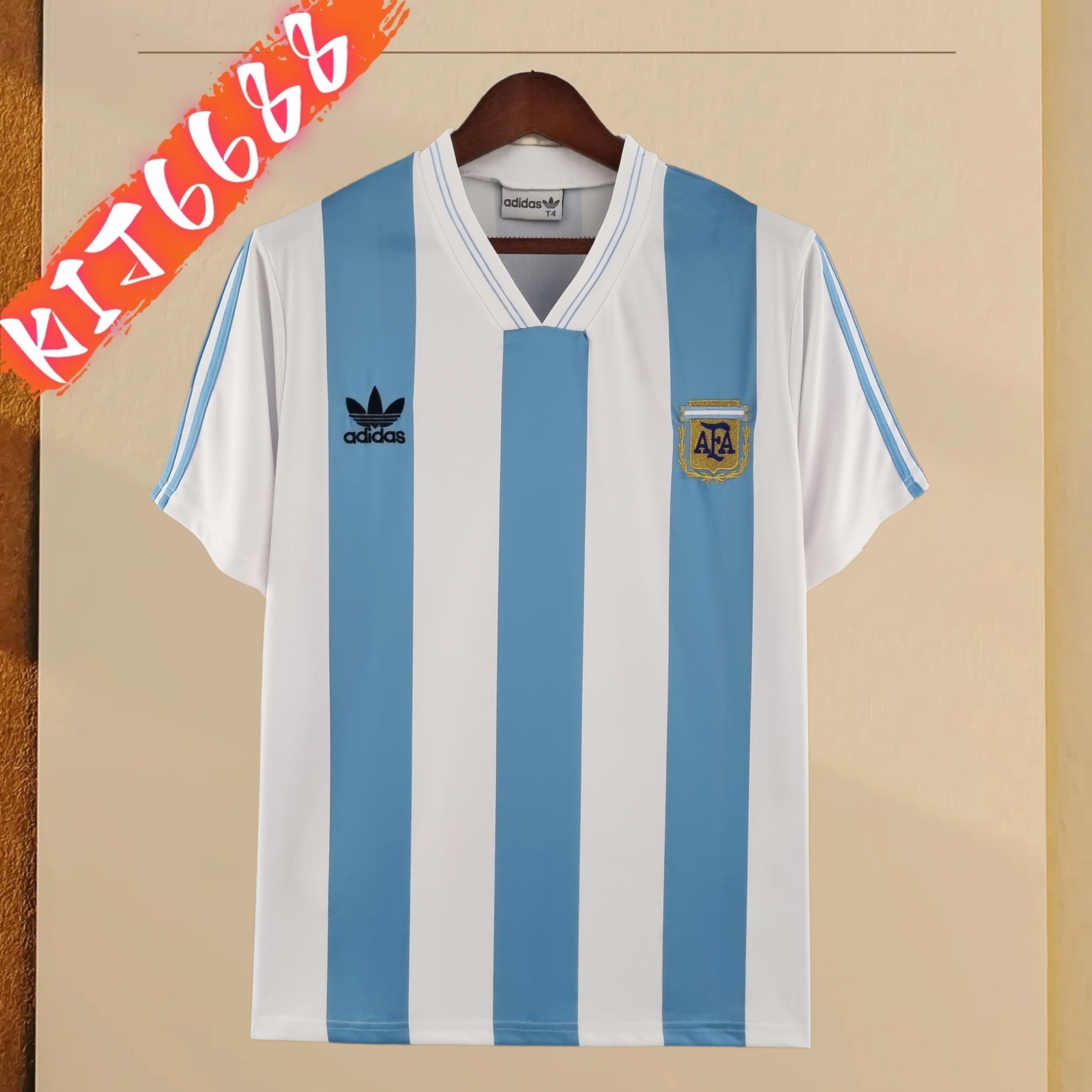 1993 Argentina Home Retro Football Shirt