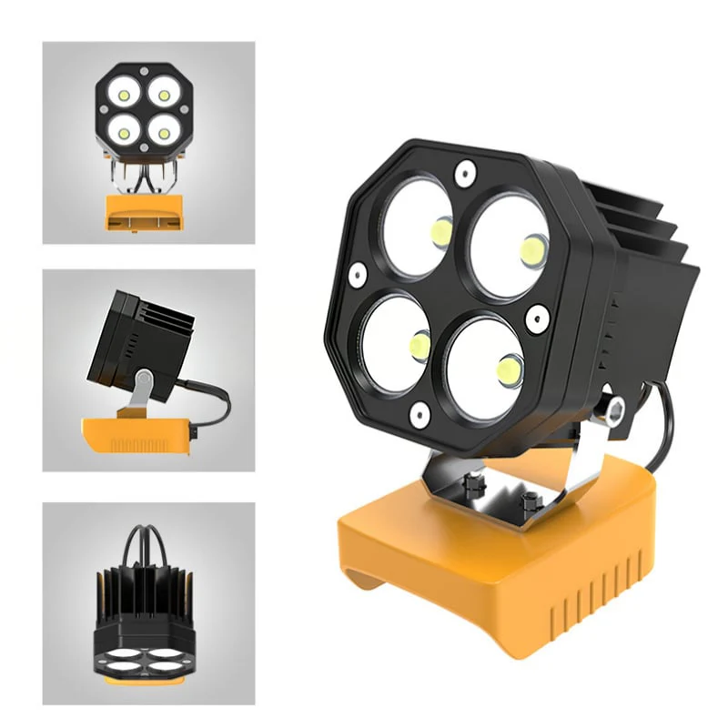Portable outdoor LED work light