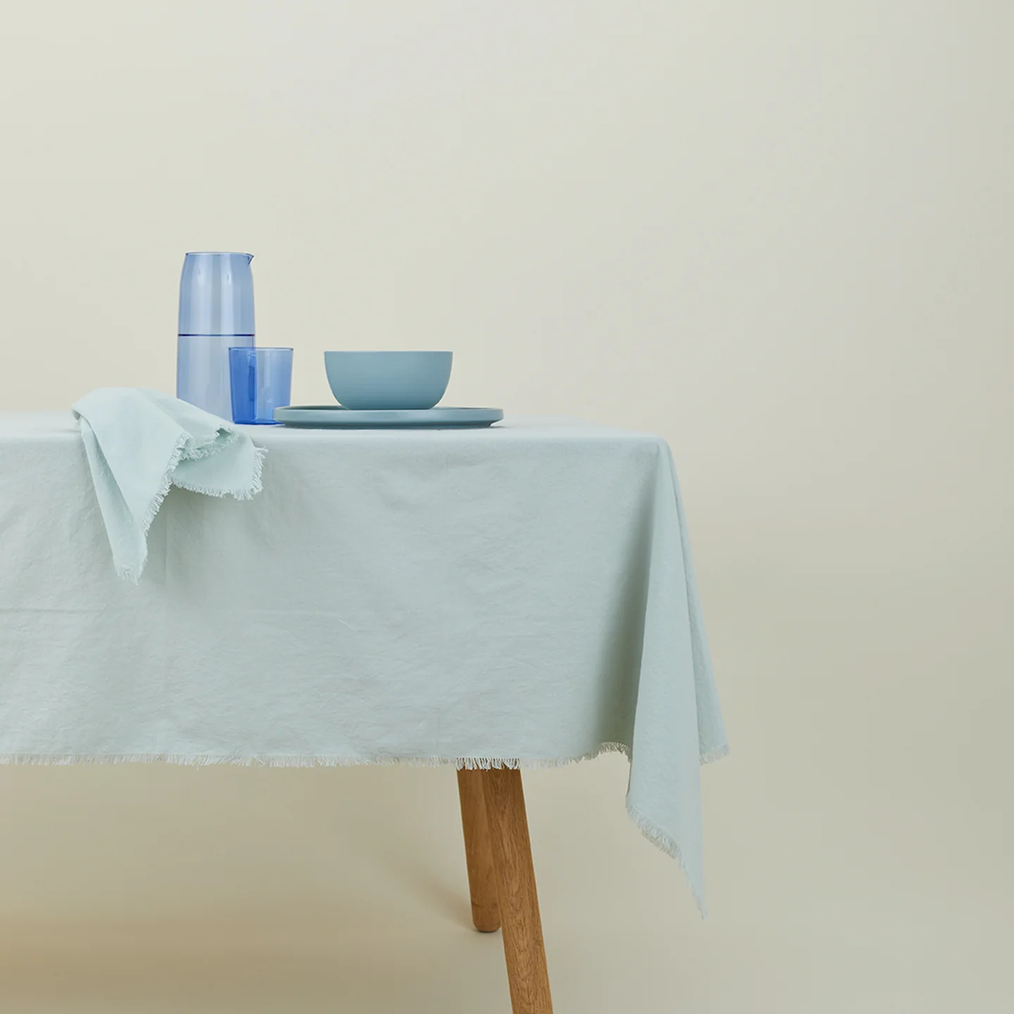 Essential Cotton Tablecloth - Sky