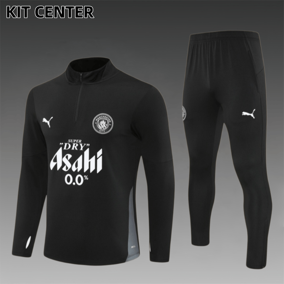 25/26 Manchester City Half Ziptraining suit (Adult Kids Kit)
