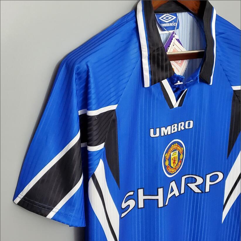 96/97Manchester United Third Away retro football jersey