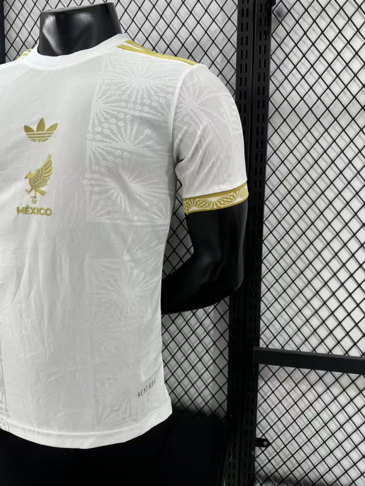 2025/2026 Mexico Golden Cup White Special Edition Football Shirt （Player Edition）