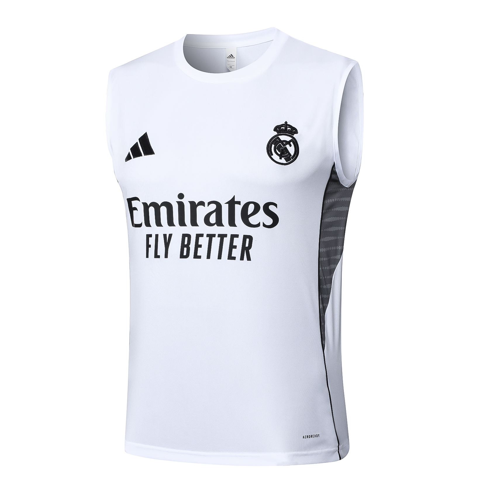 2024/2025 Real Madrid white adult vest training suit (Adult Kit)