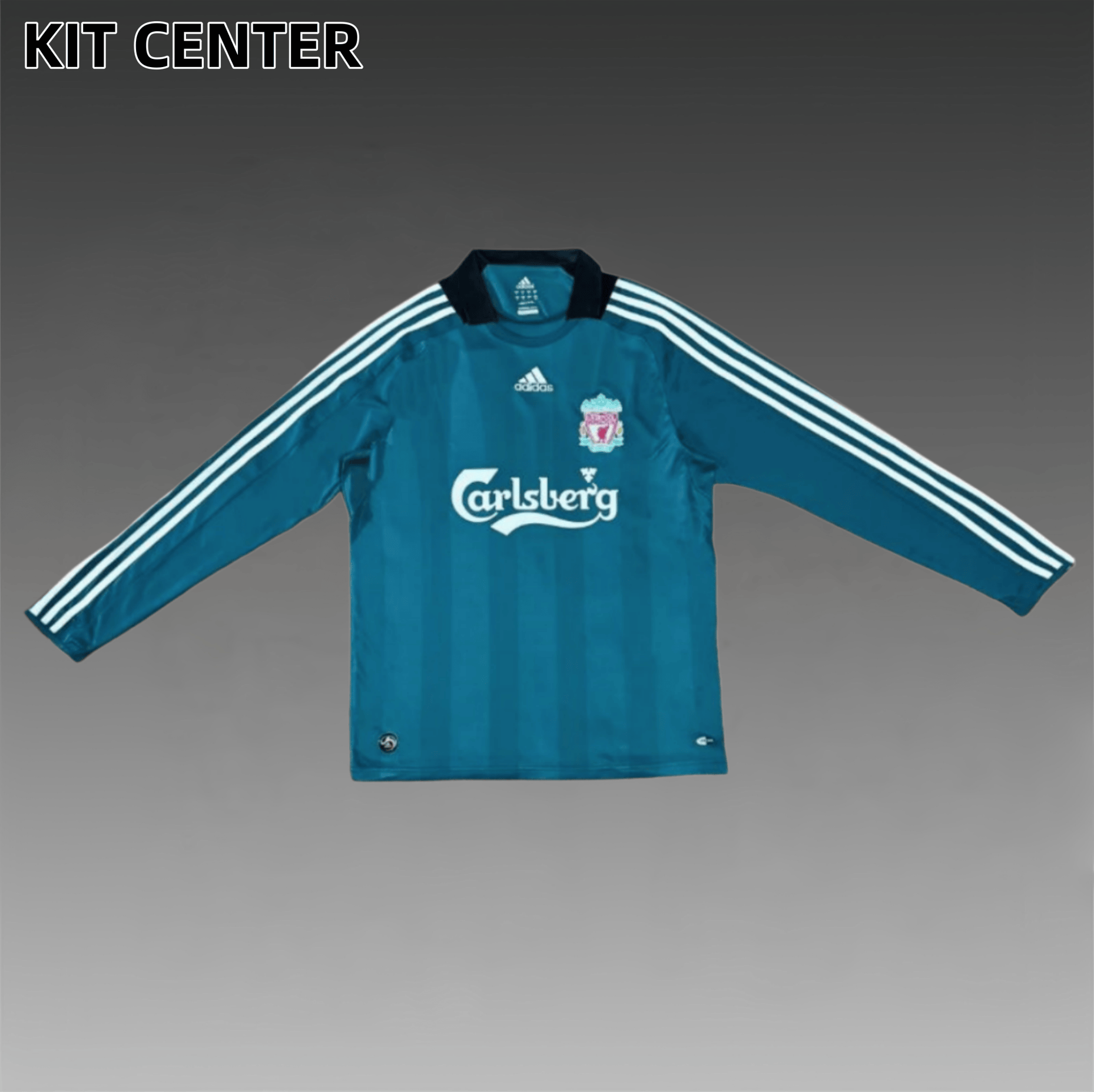 08/09 Liverpool Away Retro long sleeves Football Shirt