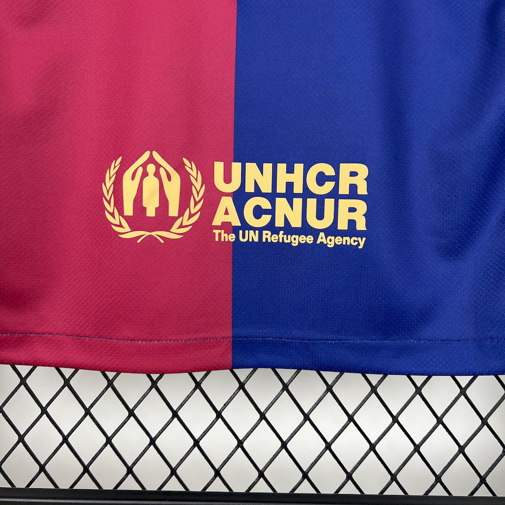 2024/2025 Barcelona 125th Home Football Jersey (Fan Edition)