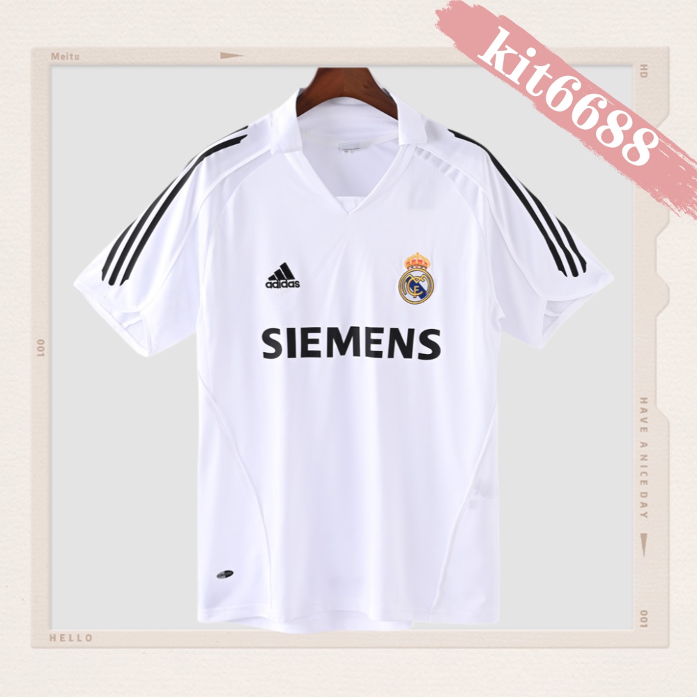 2005/2006 Real Madrid Home Retro Football Shirt