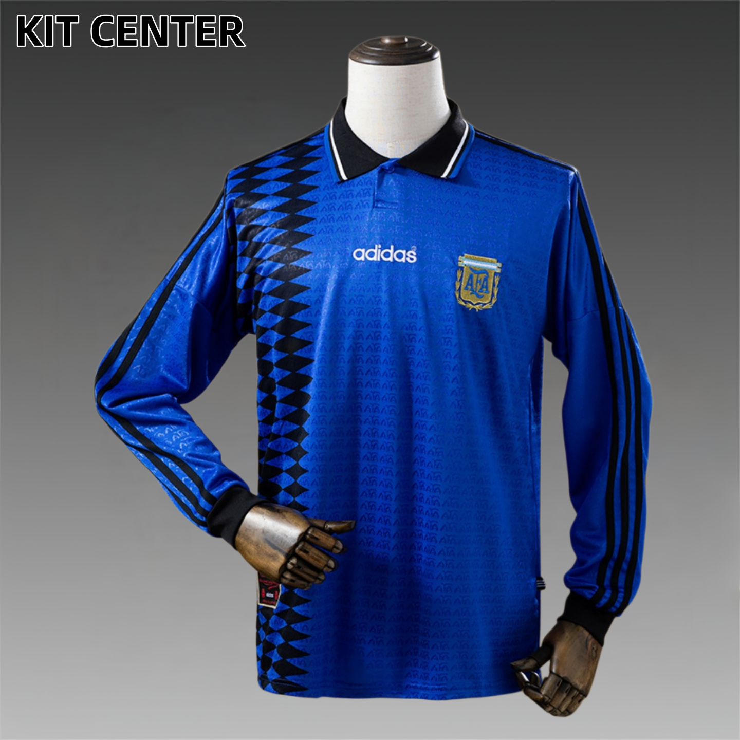 1994 Argentina Away Long Sleeve Retro Football Shirt (Fan Edition)