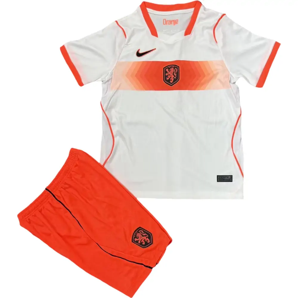 2026 World Cup Netherlands Away Jersey Children's Set - Fans Edition