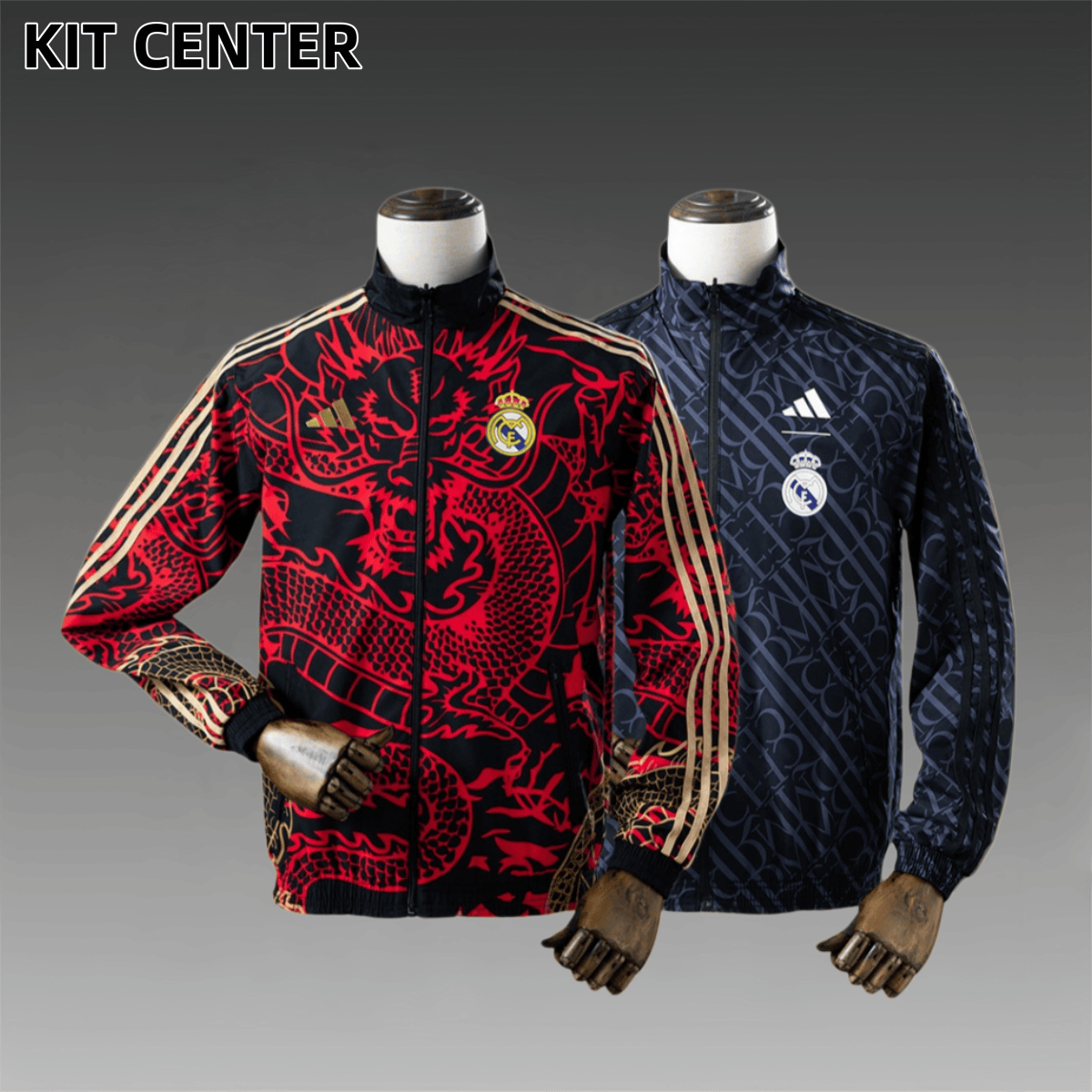 2024/2025 Real Madrid double-sided windbreaker