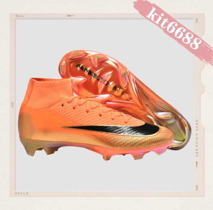 Nike Air Zoom Mercurial Vapor 16 Elite FG Déjà Vu - Total Orange/Metallic Vivid Gold LIMITED EDITION