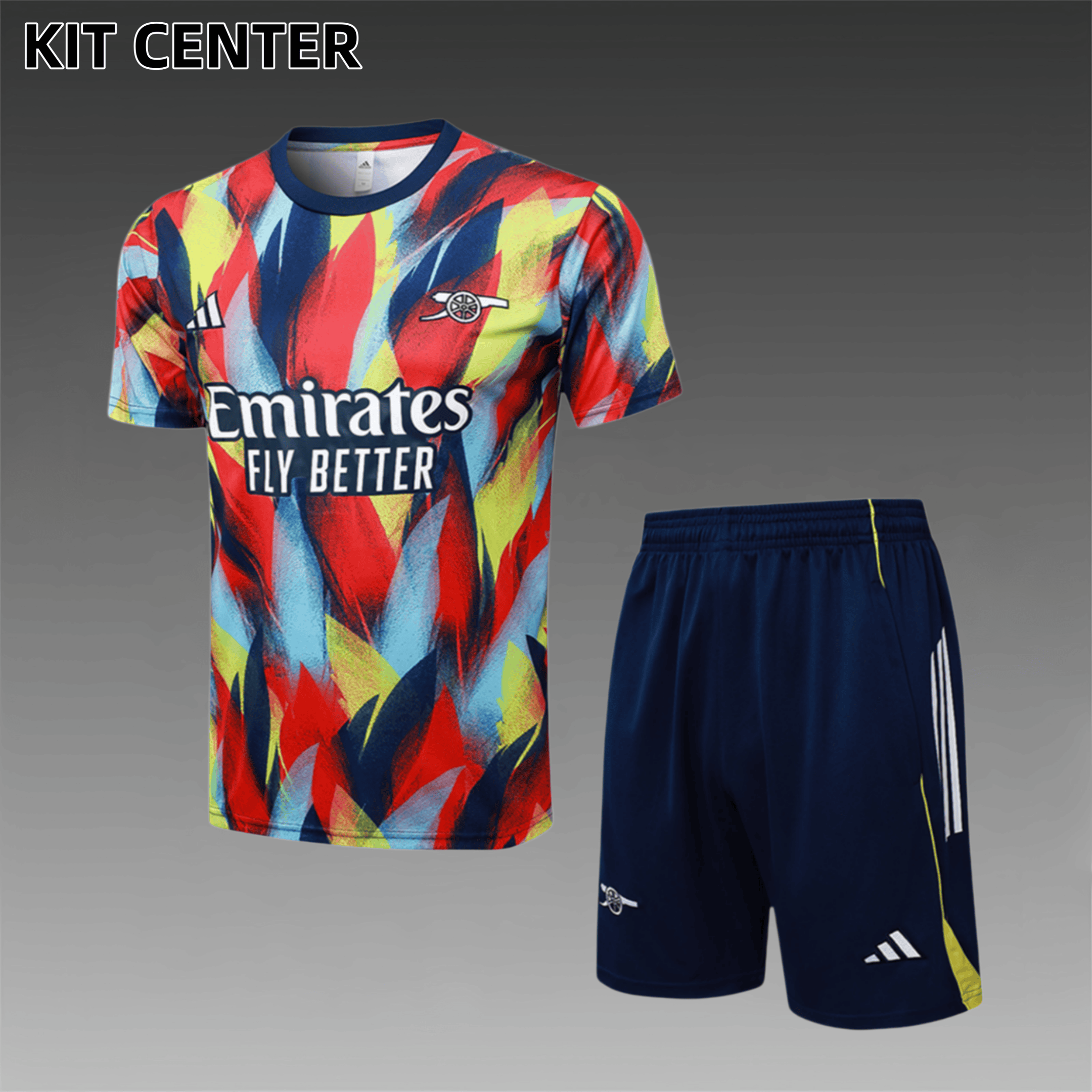 2025/2026 Arsenal Colored Adult Short Sleeve Training Wear (Adult Kit)