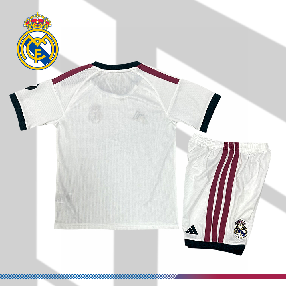2026/2027 Real Madrid Home Kids Kit (Kids Kit socks)