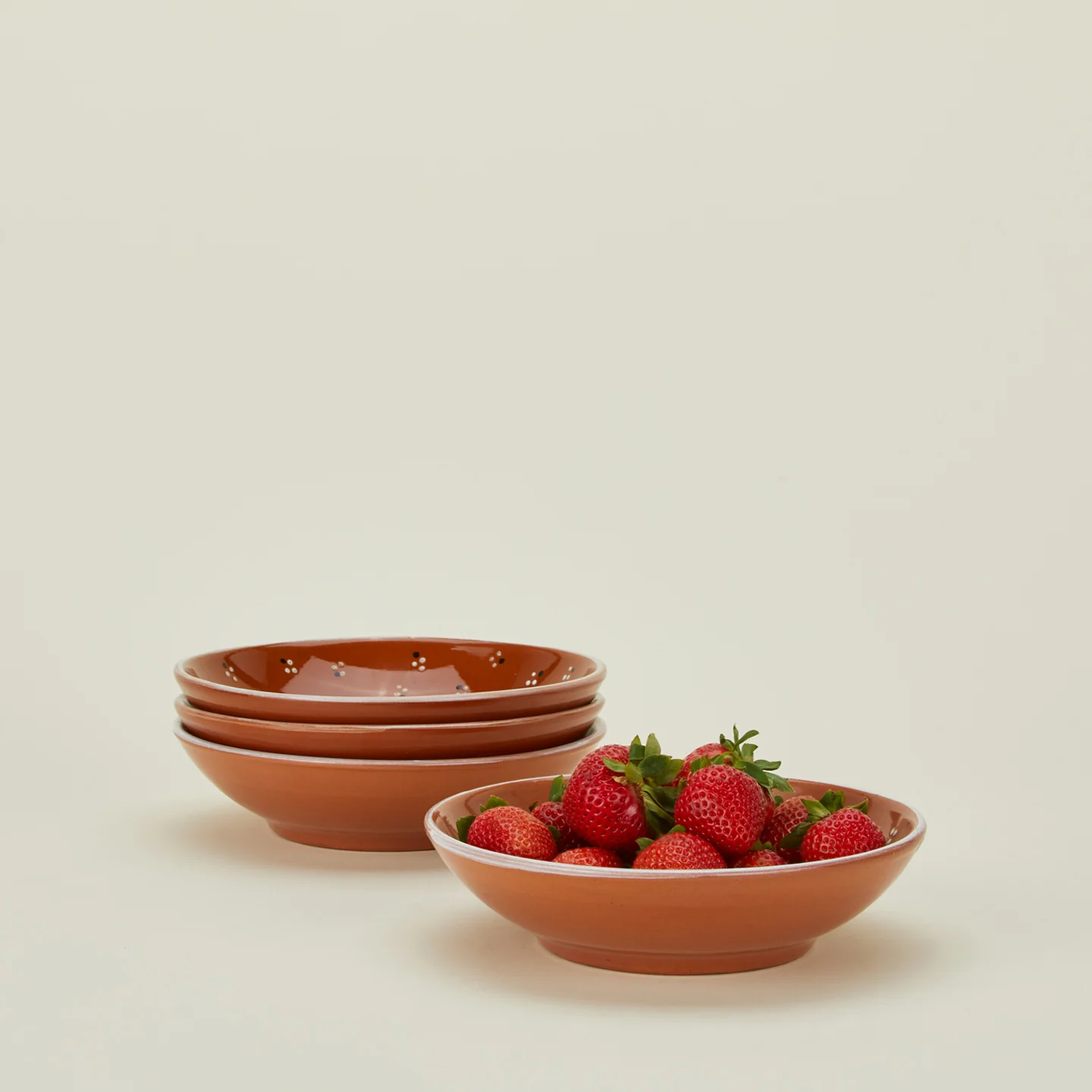 Dotty Low Bowl, Set of 4