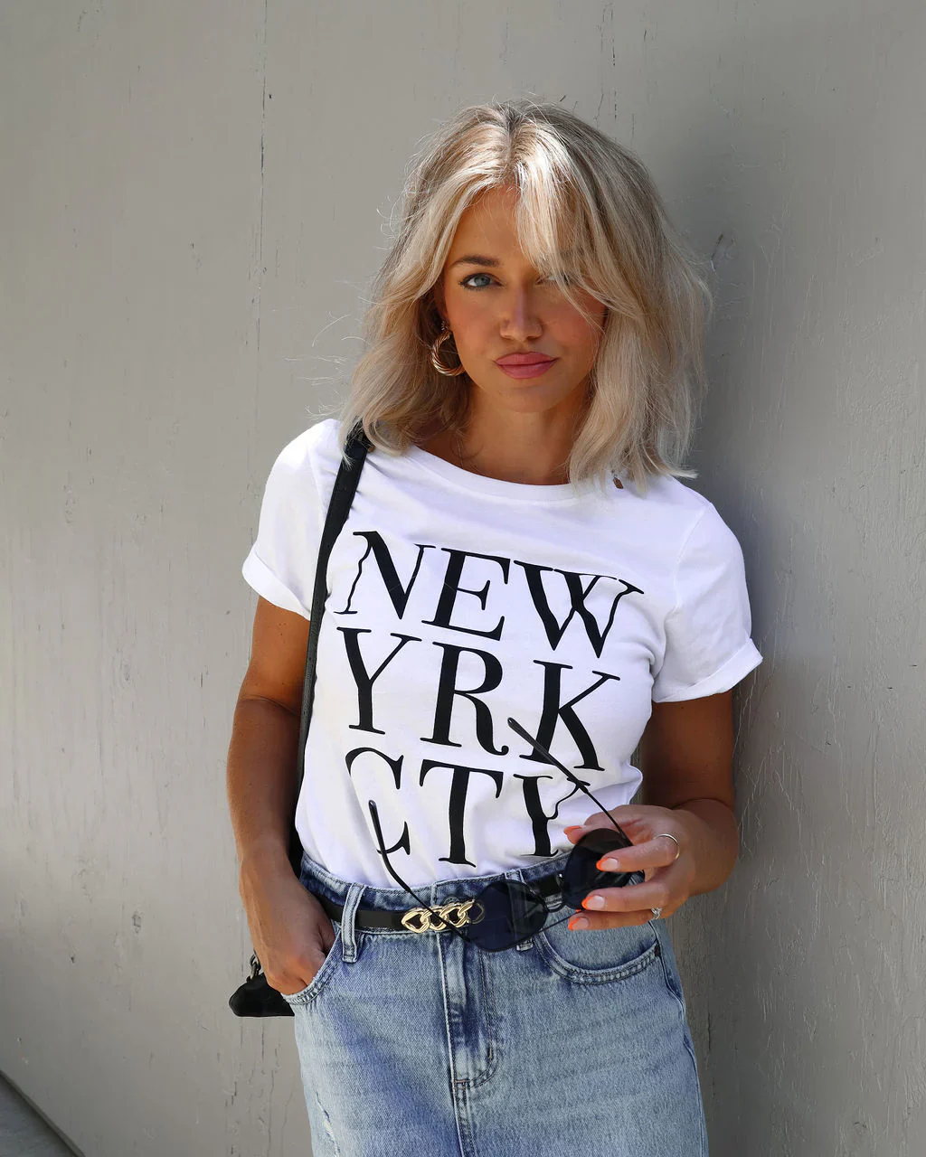 Nyc Cotton Graphic Tee