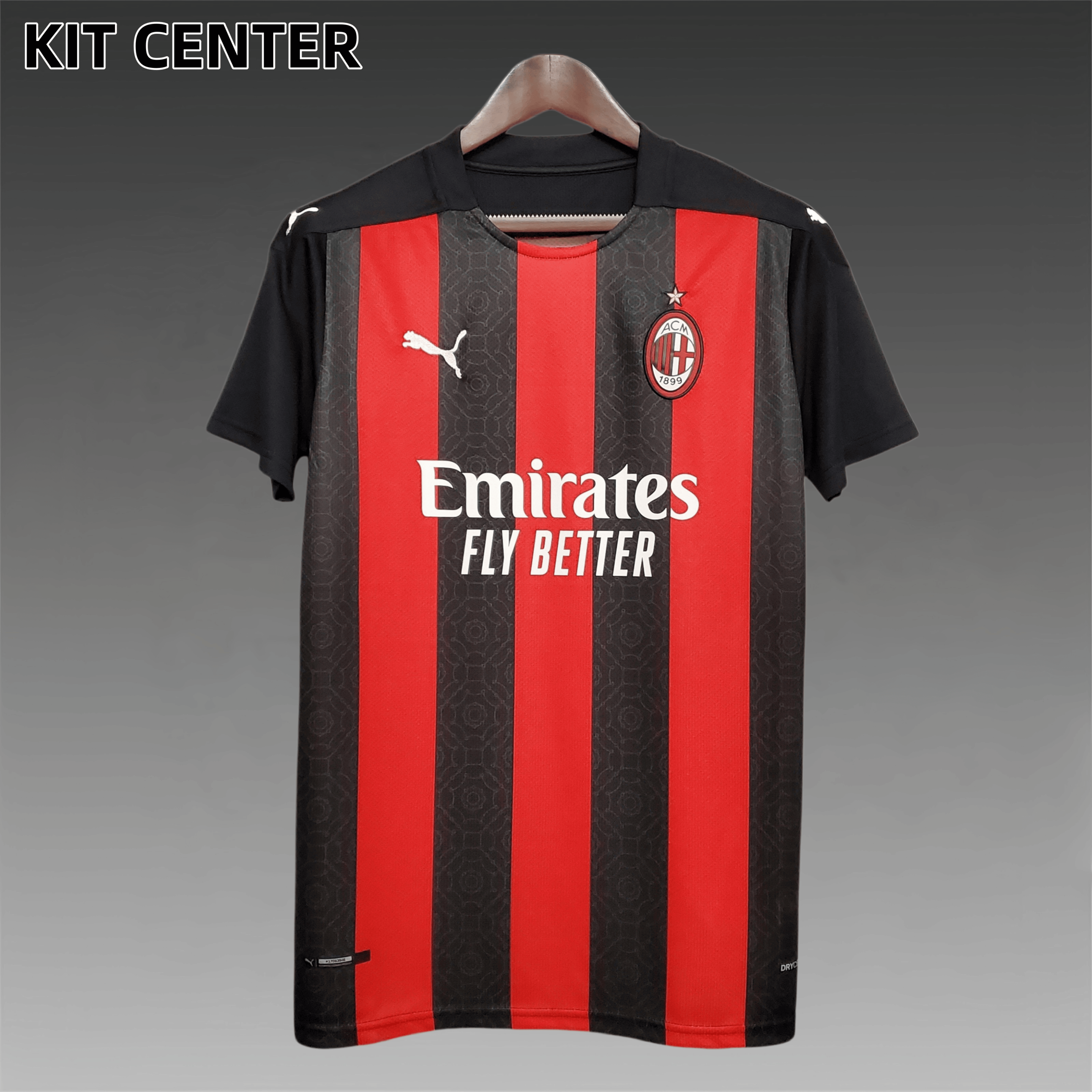 2020/2021 AC Milan Home Retro Football Shirt (Fan Edition)