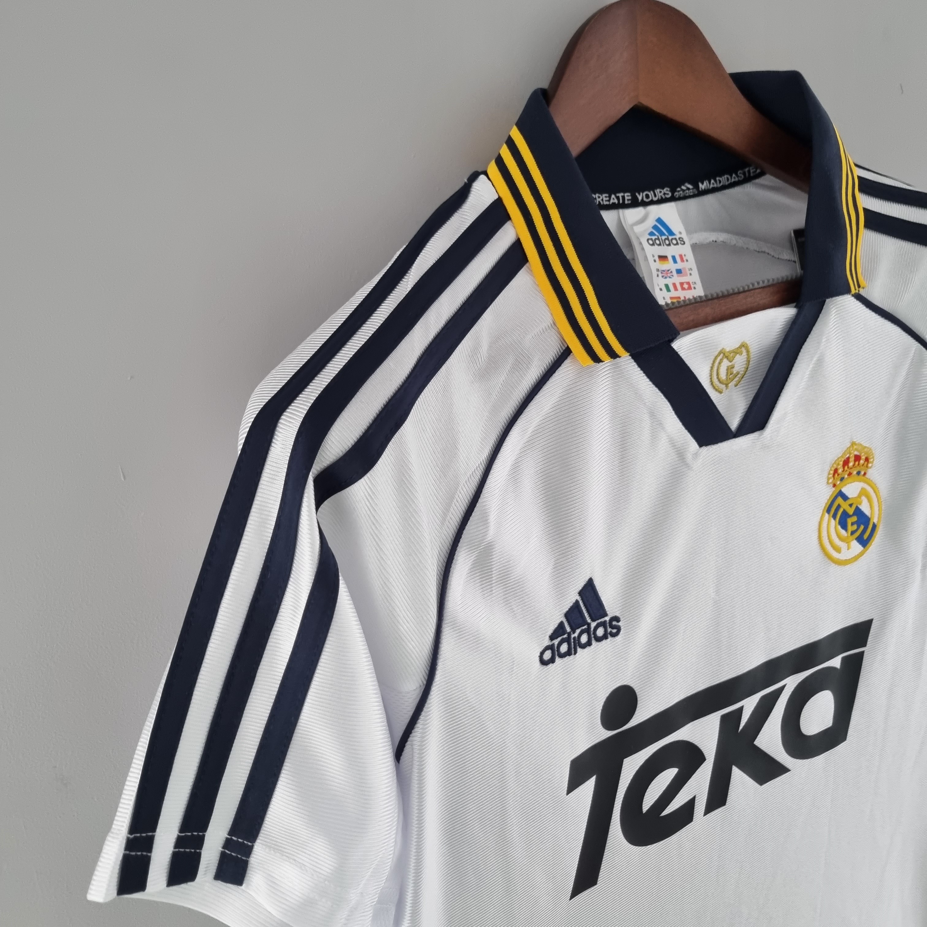 1998/2000 Real Madrid Home Retro Football Shirt