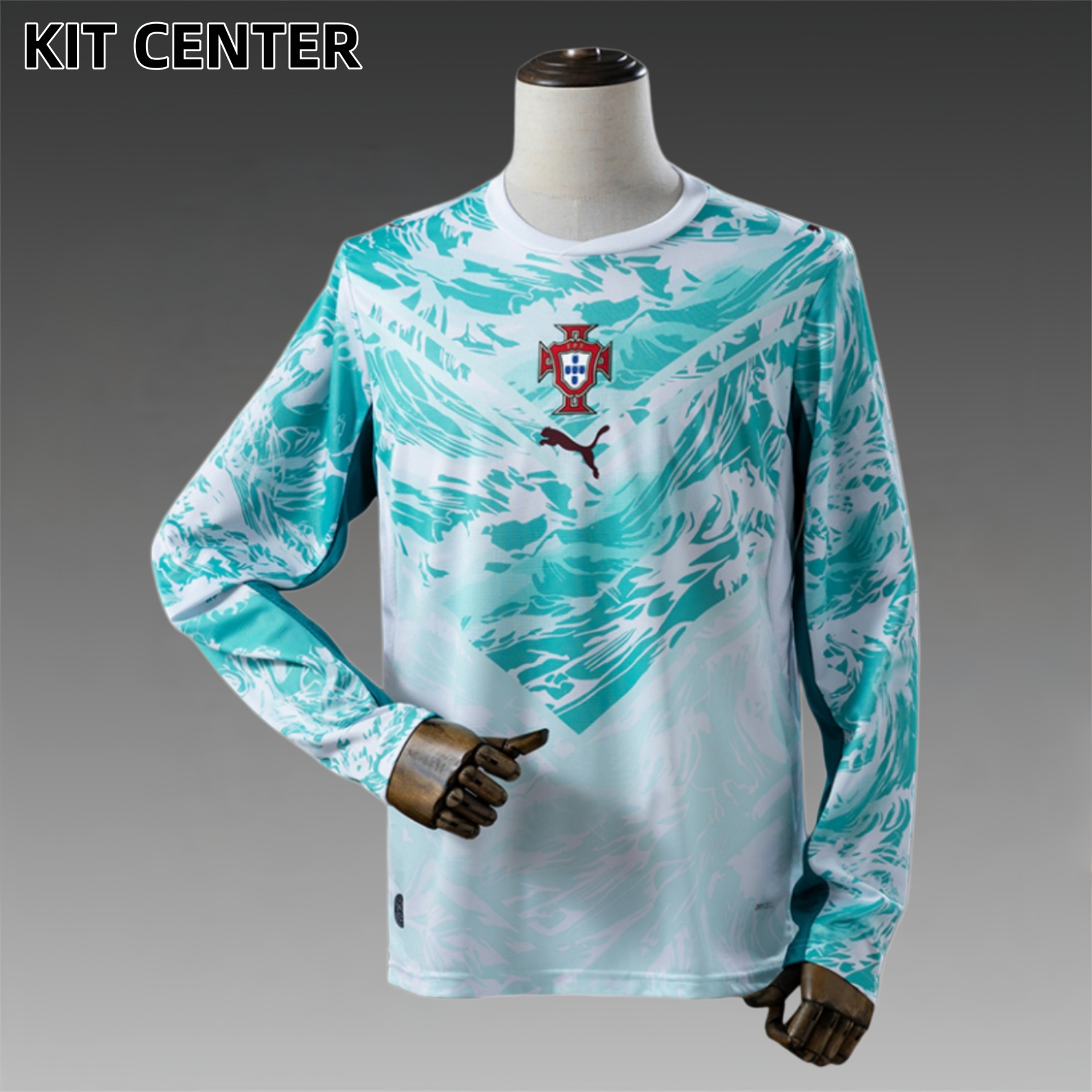 26/27 Portugal Away long Football Shirt  (Fan Edition)