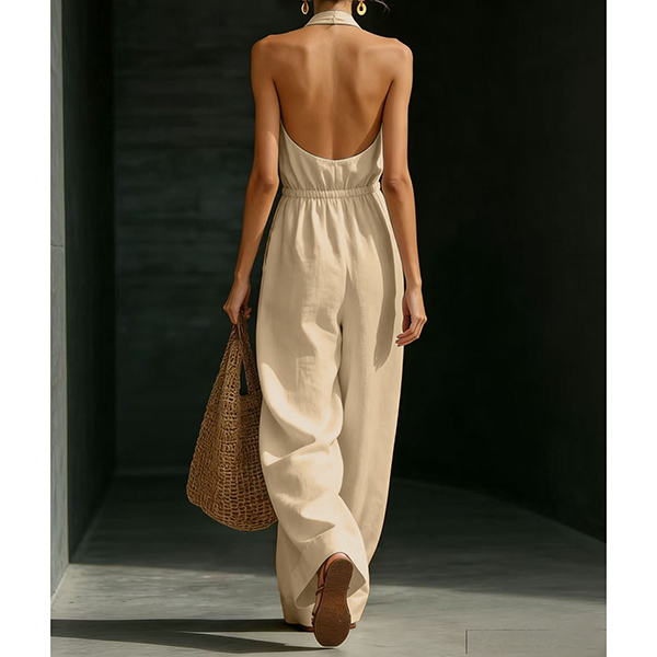 HALTER JUMPSUIT