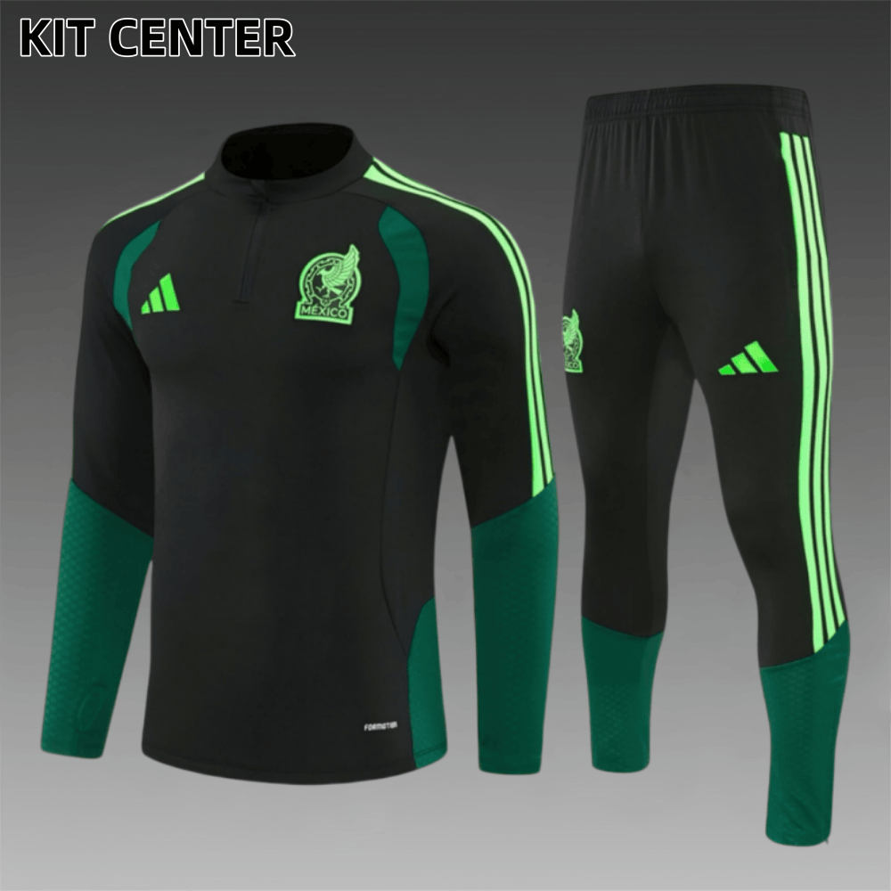25/26 Mexico Half Zip Training Kit (Adult Kids Kit)