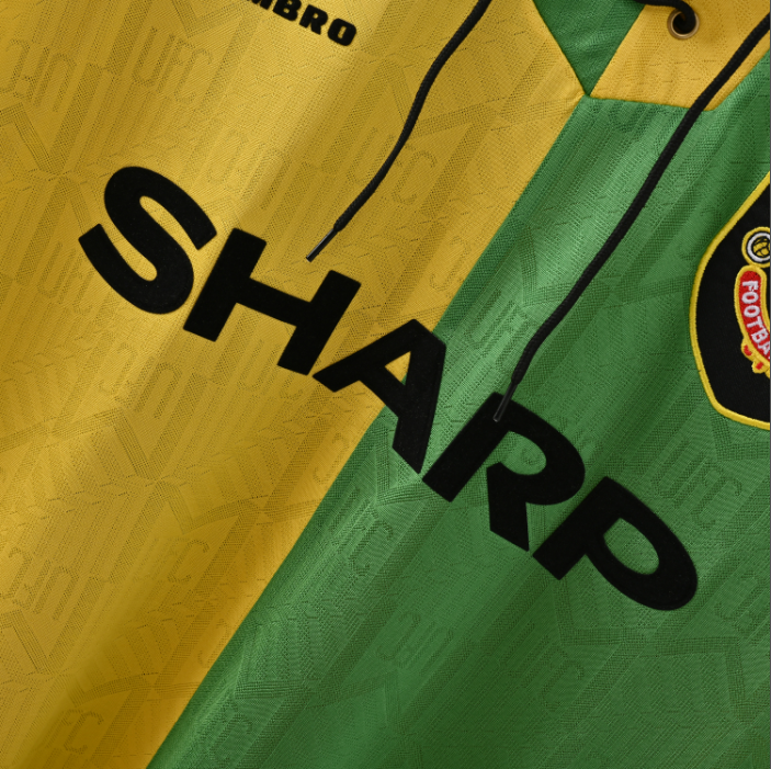 92/93 Manchester United Third Away  Retro football  soccer  jersey