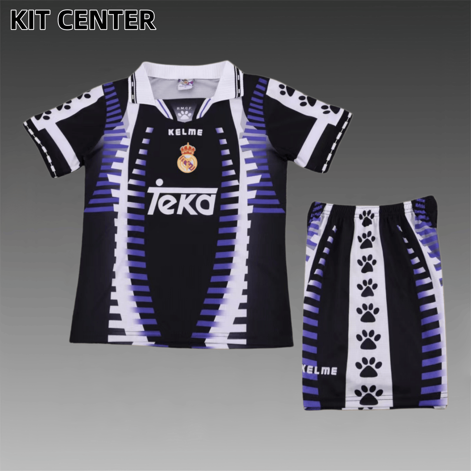 1997/1998 Real Madrid  Third Away Retro Kids Set
