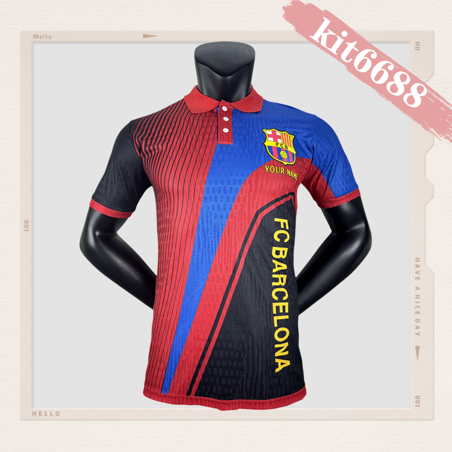 2025/2026 Barcelona Special Edition Football Jersey (Player Edition)