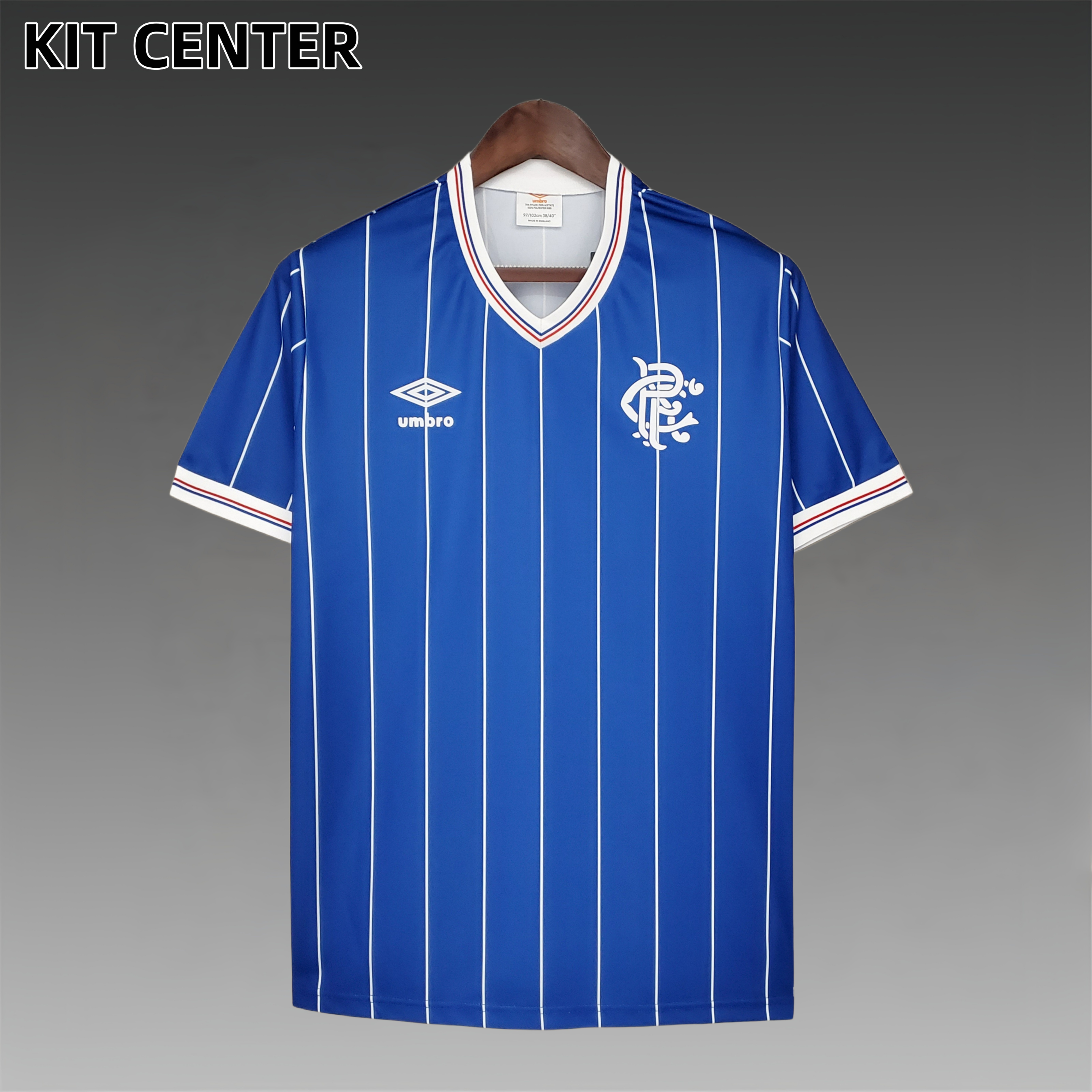 1982/1983 Glasgow Rangers home Retro Football Shirt