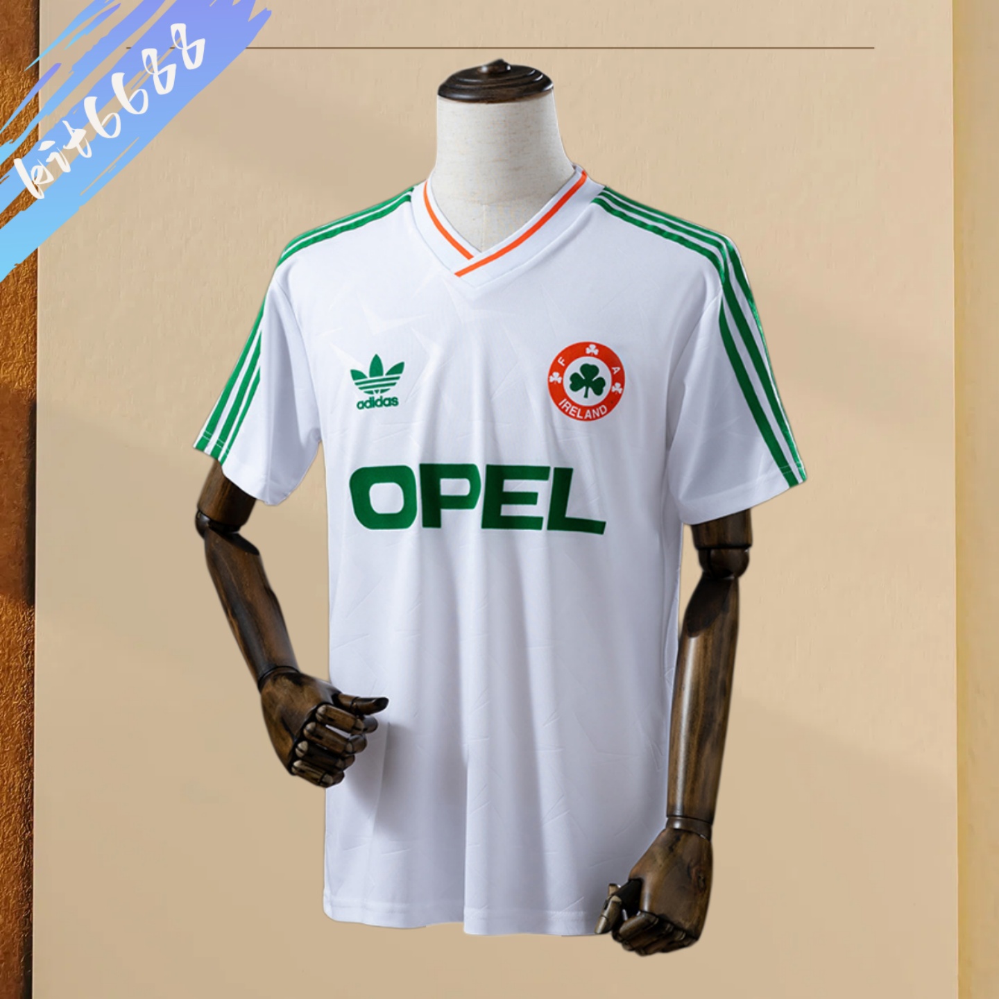 90/92 Ireland Away Retro Football Shirt