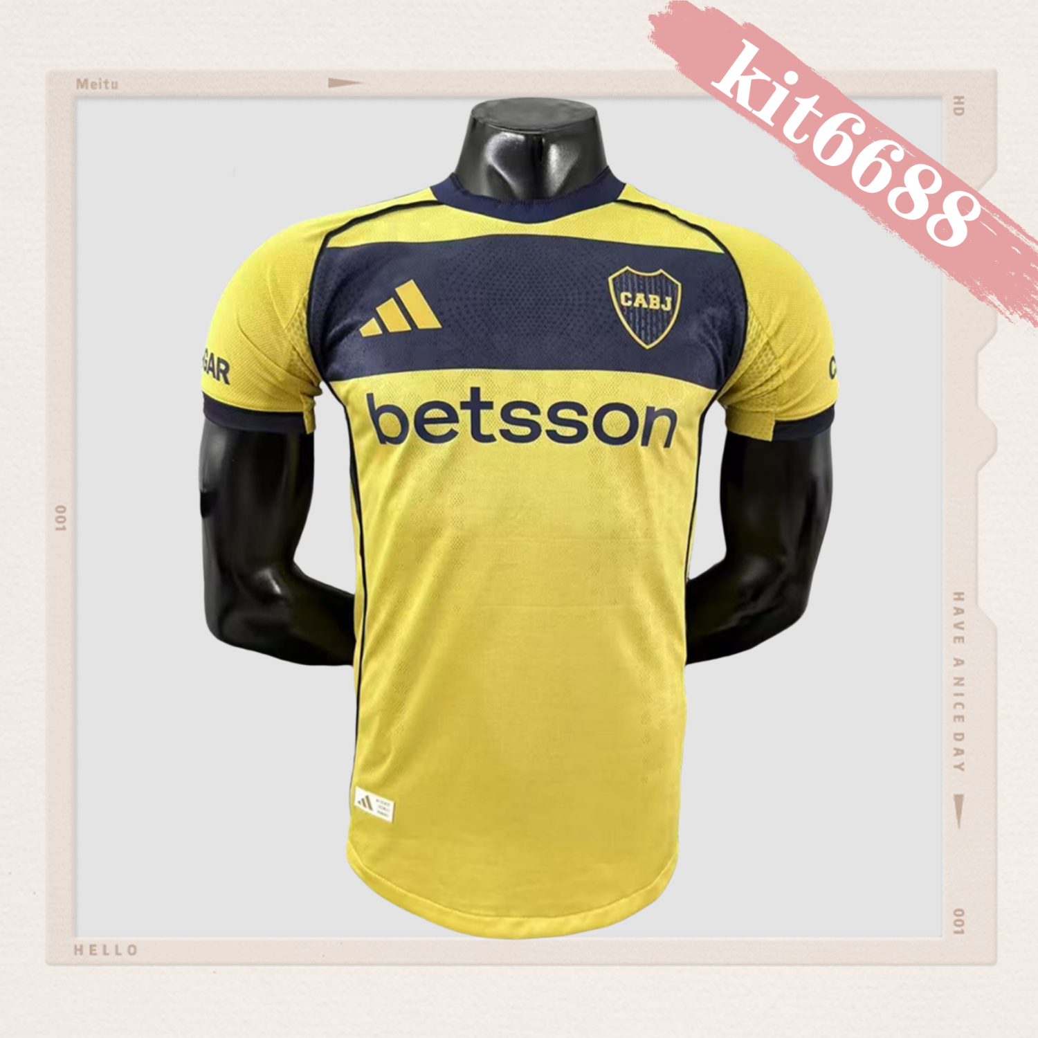 2025/2026 Boca Youth Football Club Away Football Shirt（Player Edition）