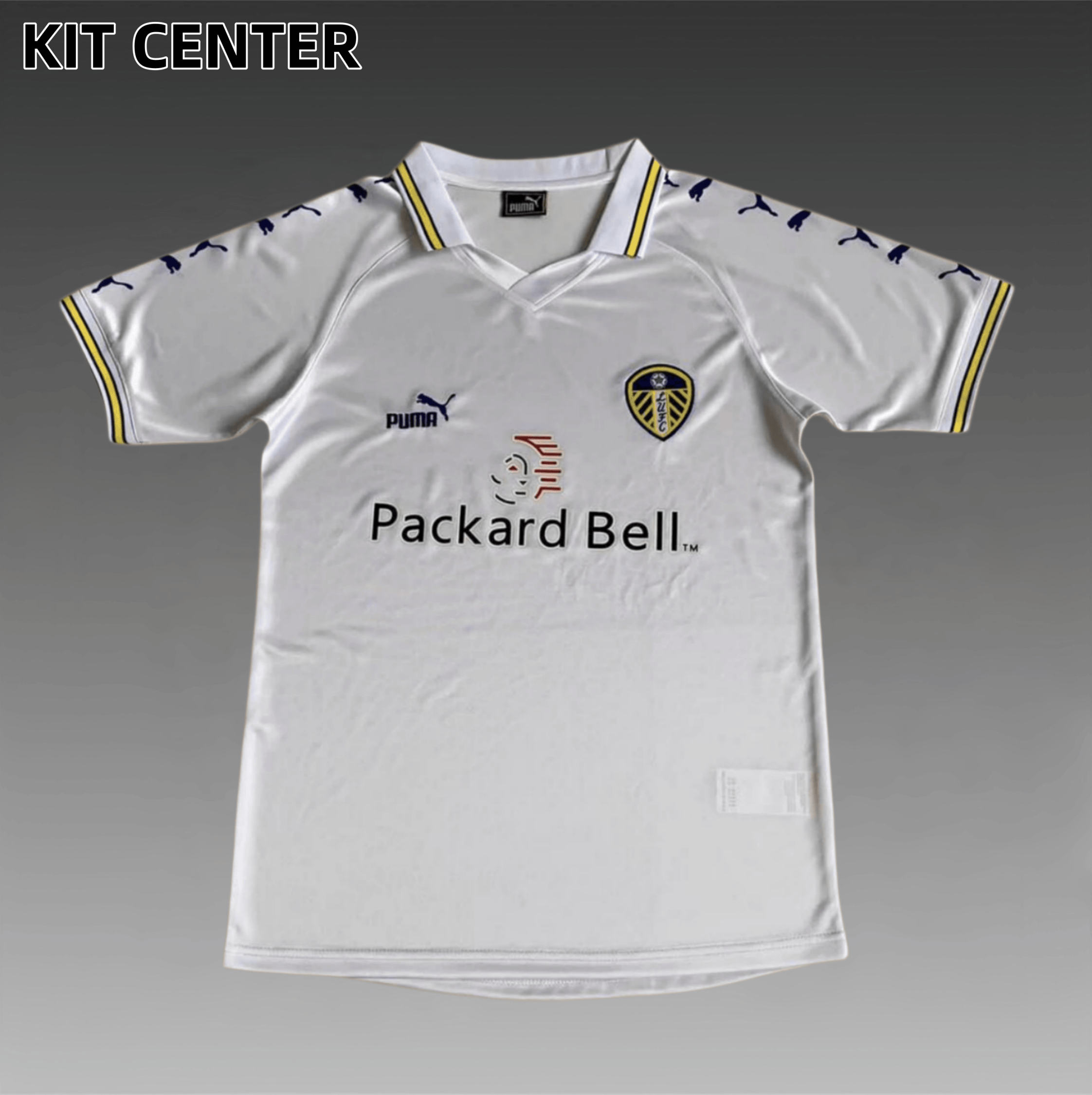 1999 Leeds United Home Retro Football Shirt