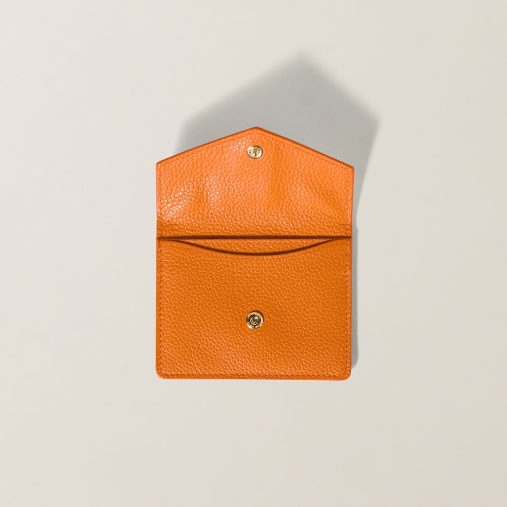 Leather card holder
