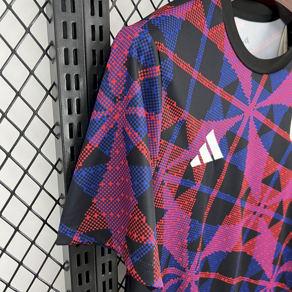 2025/2026 Lyon Pre-match Training Edition Football Shirt (Fan Edition)