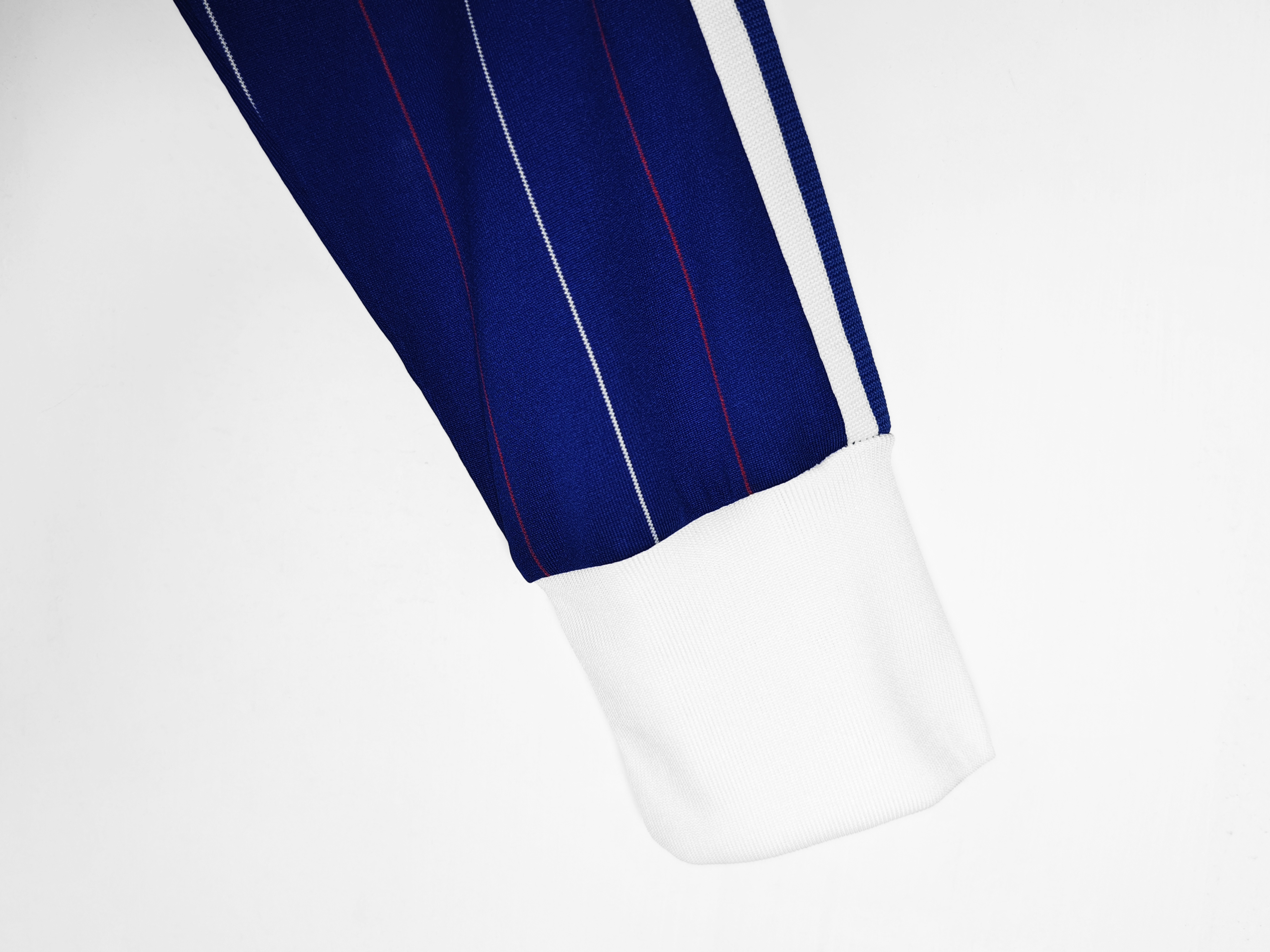 80/82 France home  Retro long Football Shirt