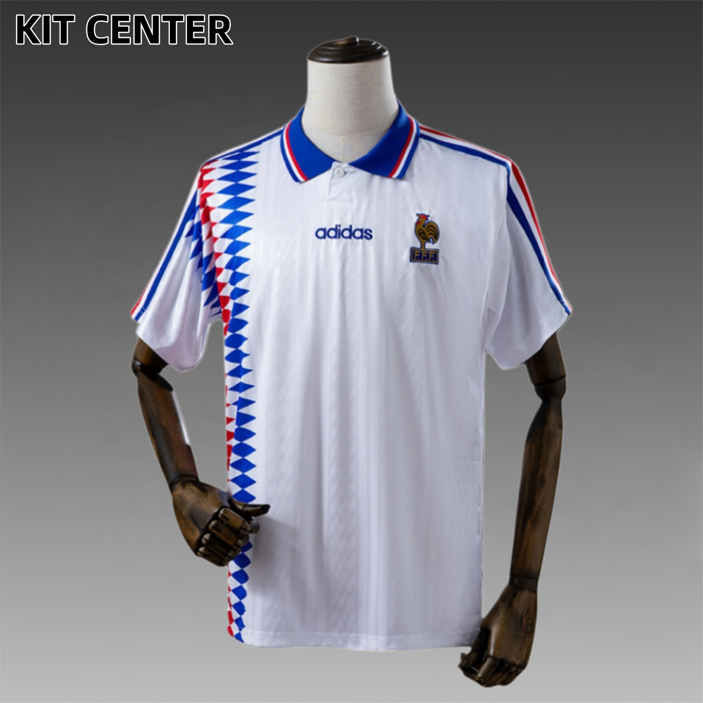 1994 France Away  Retro Football Shirt