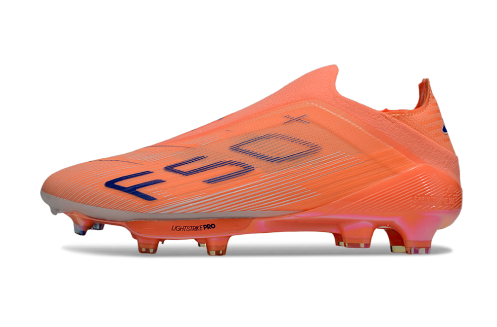 A F50 Low-top Waterproof Football Shoes Without Shoelaces