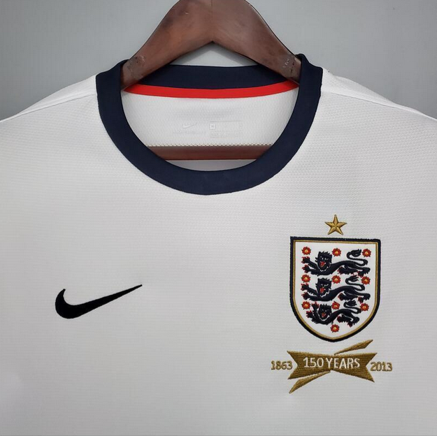 2013 England home  Retro Football Soccer jerseys