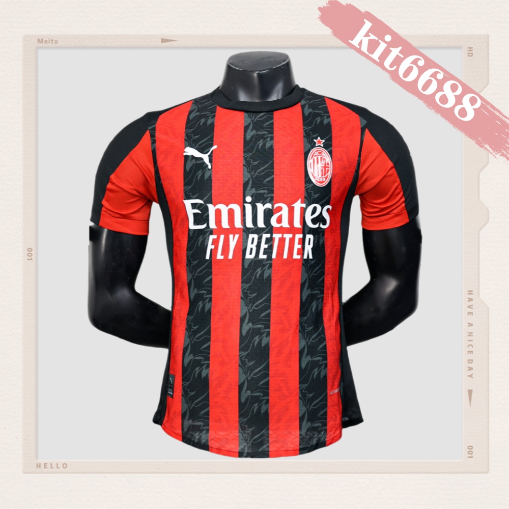 2025/2026 AC Milan Home Football Shirt (Player Edition)