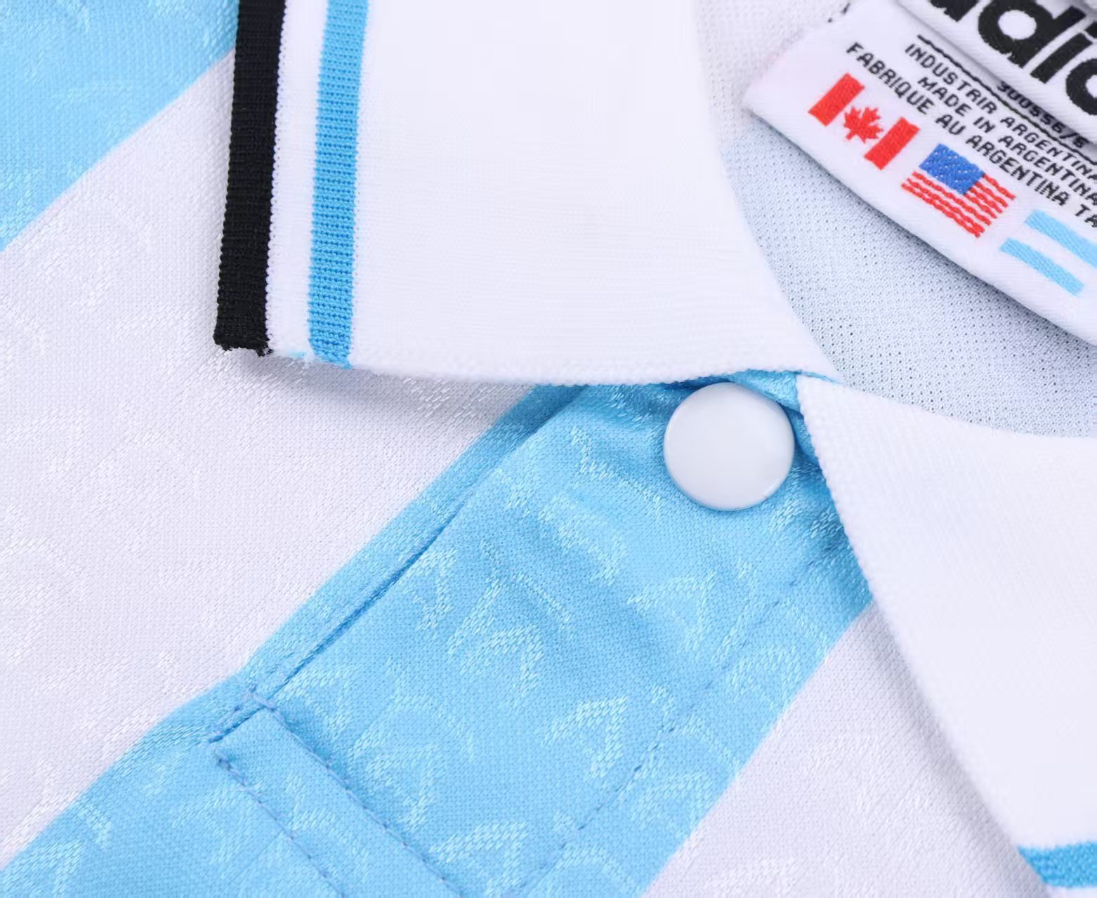 96/97 Argentina home Retro Football Shirt ( Kids Kit )