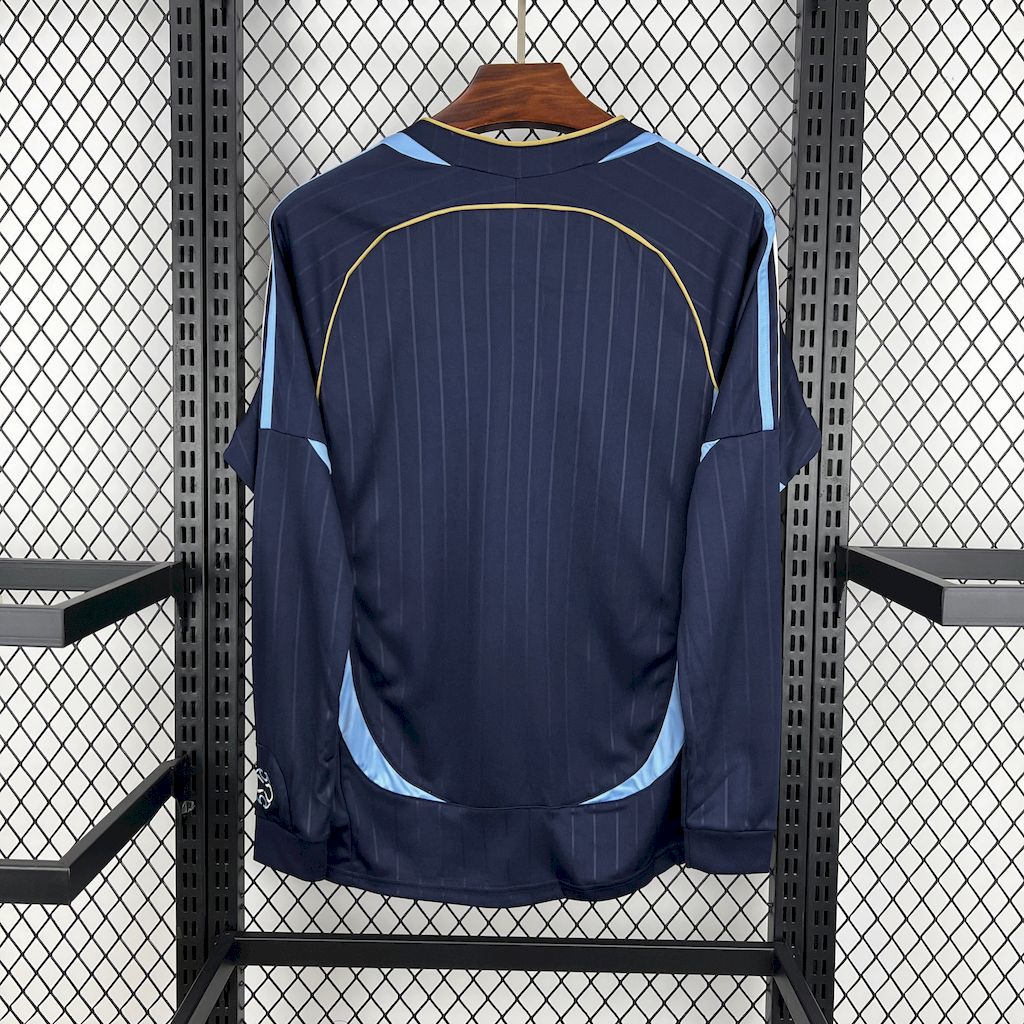 2006/2007 Argentina World Cup Away Long Sleeve Retro Jersey