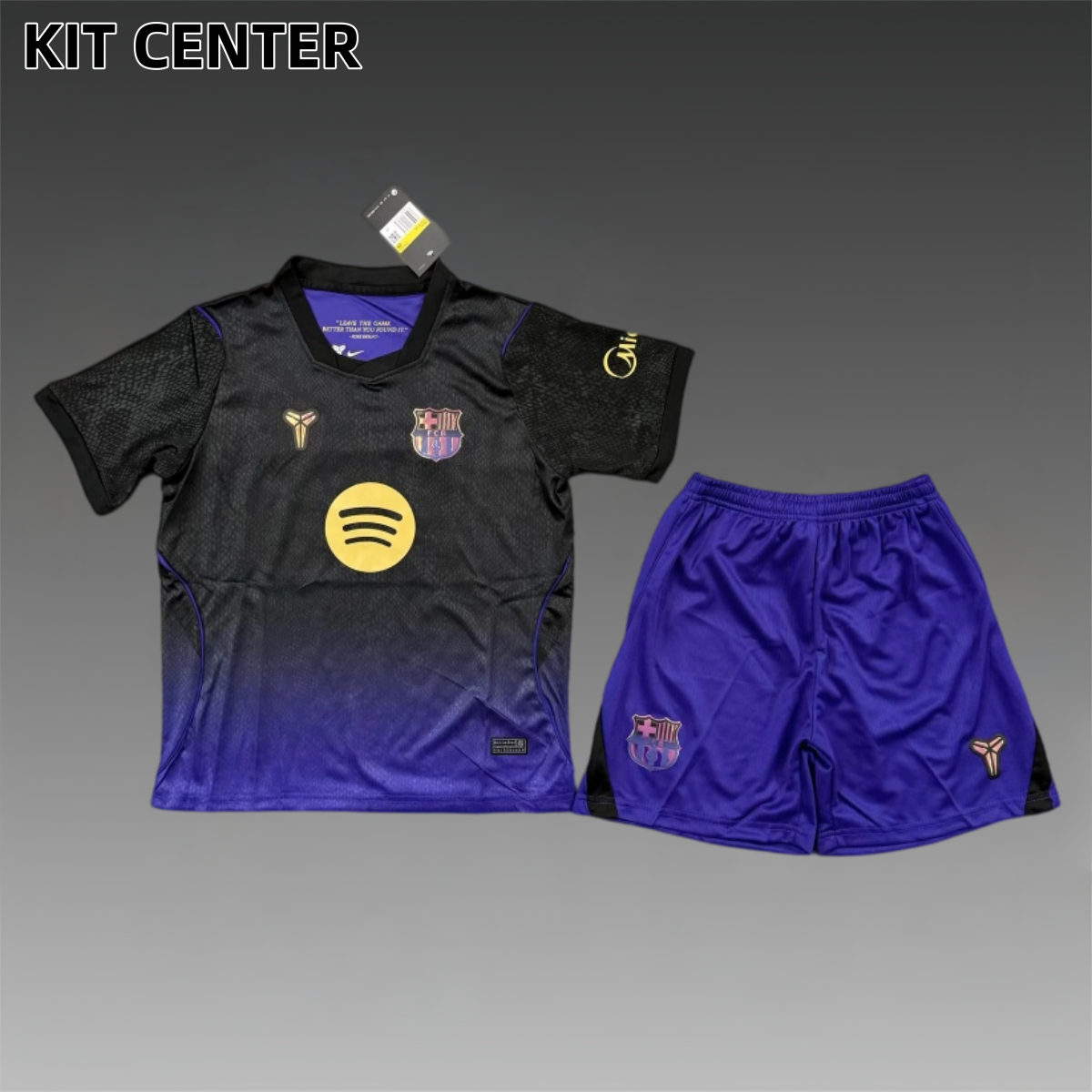 2026/2027 Barcelona Away Kids Kit（Adult Kids Kit socks）