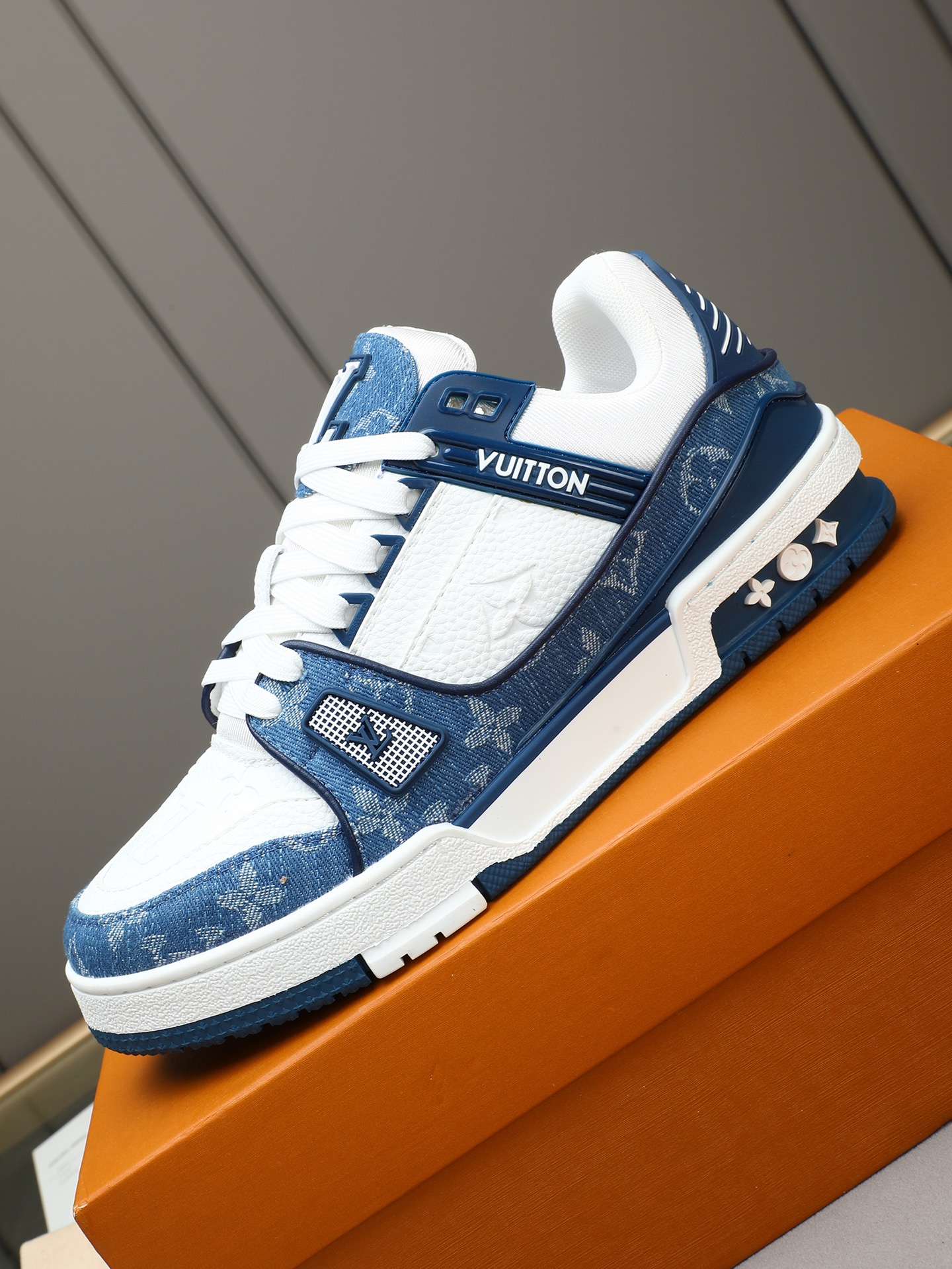 LV Louis vuitton Trainer Sneaker Low Virgil Abloh Monogram